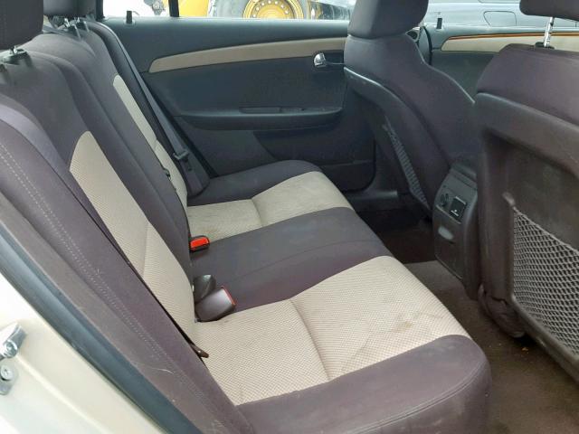 1G1ZC5E01CF224196 - 2012 CHEVROLET MALIBU 1LT GOLD photo 6