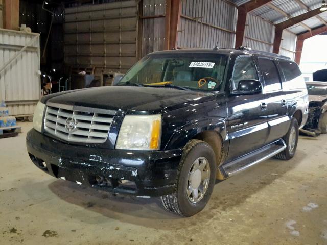 3GYFK66N03G257678 - 2003 CADILLAC ESCALADE E BLACK photo 2