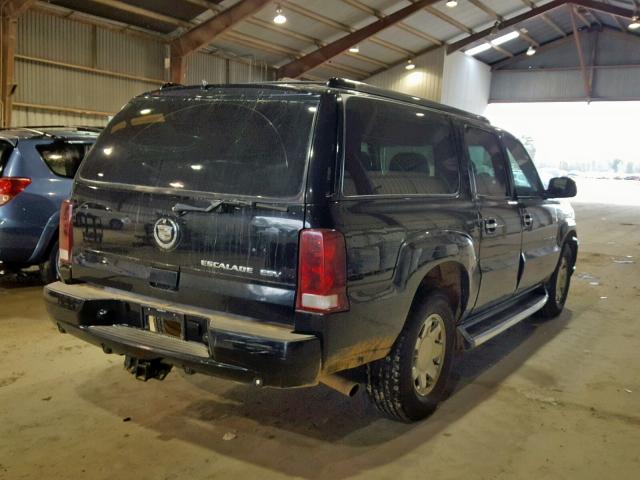 3GYFK66N03G257678 - 2003 CADILLAC ESCALADE E BLACK photo 4