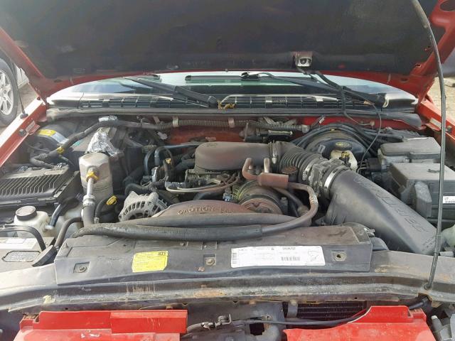 1GKDT13W2W2562885 - 1998 GMC JIMMY SLS RED photo 7