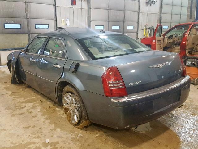 2C3JA63H45H104424 - 2005 CHRYSLER 300C BLUE photo 3