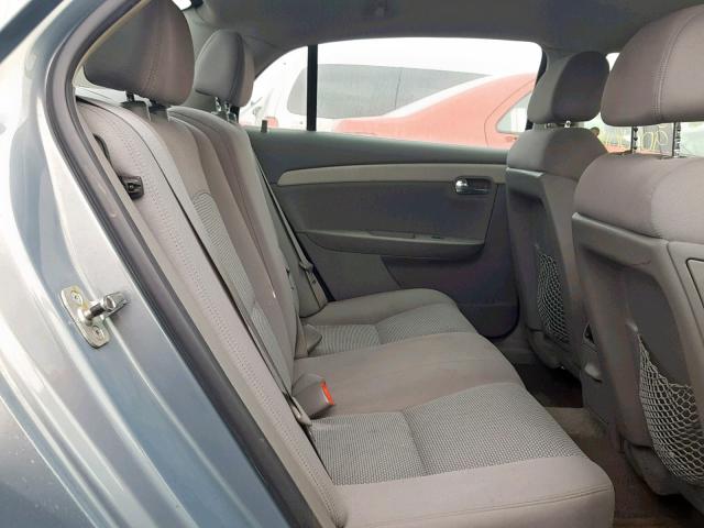 1G1ZH57B29F202524 - 2009 CHEVROLET MALIBU 1LT BLUE photo 6