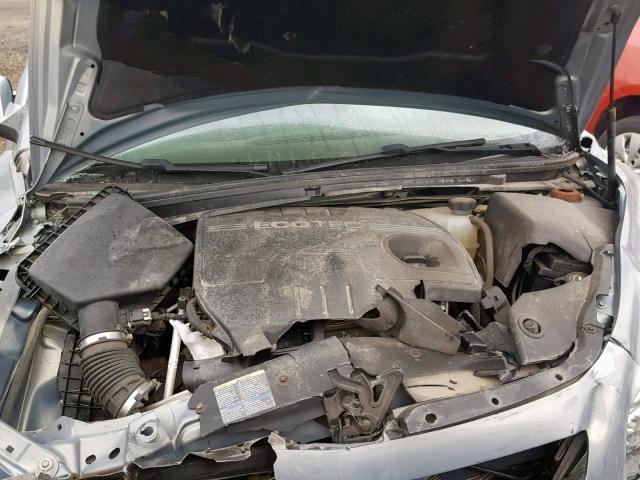 1G1ZH57B29F202524 - 2009 CHEVROLET MALIBU 1LT BLUE photo 7