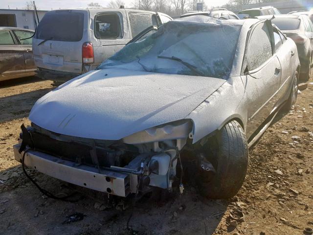 1G2ZH58N274238873 - 2007 PONTIAC G6 GT SILVER photo 2