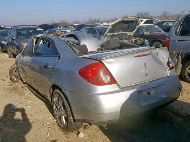 1G2ZH58N274238873 - 2007 PONTIAC G6 GT SILVER photo 3