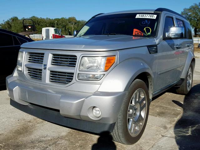 1D4PT4GK5BW605221 - 2011 DODGE NITRO HEAT SILVER photo 2