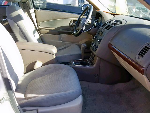 1G1ZS58F57F165906 - 2007 CHEVROLET MALIBU LS WHITE photo 5