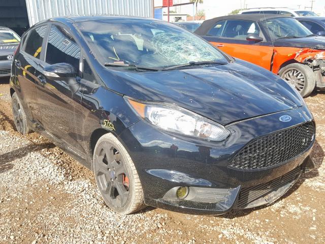 3FADP4GX6JM104729 - 2018 FORD FIESTA ST BLACK photo 1