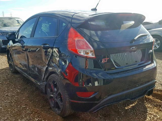 3FADP4GX6JM104729 - 2018 FORD FIESTA ST BLACK photo 3