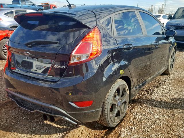 3FADP4GX6JM104729 - 2018 FORD FIESTA ST BLACK photo 4