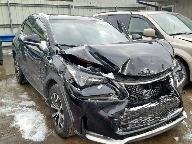 JTJBARBZ4G2055780 - 2016 LEXUS NX 200T BLACK photo 1