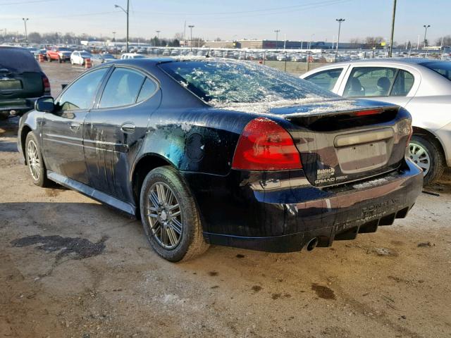 2G2WP582781124795 - 2008 PONTIAC GRAND PRIX BLACK photo 3