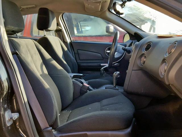 2G2WP582781124795 - 2008 PONTIAC GRAND PRIX BLACK photo 5