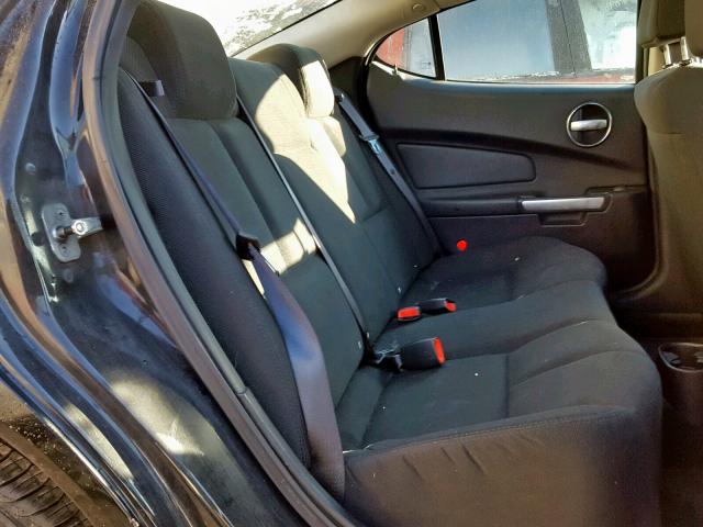 2G2WP582781124795 - 2008 PONTIAC GRAND PRIX BLACK photo 6