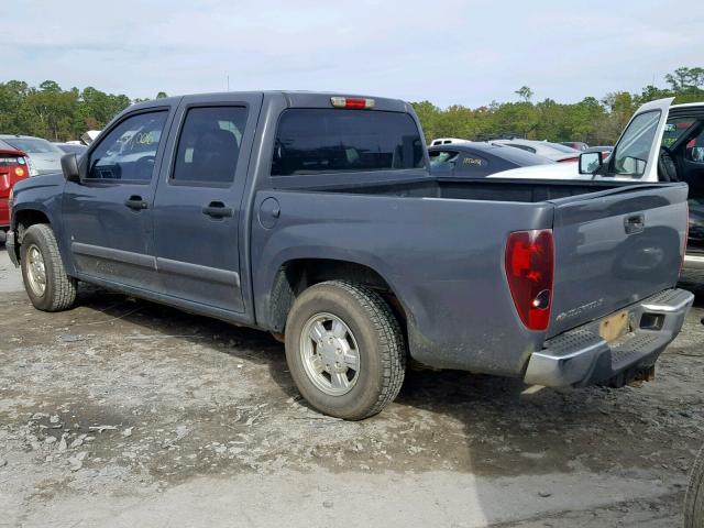 1GCCS33E788230891 - 2008 CHEVROLET COLORADO L GRAY photo 3