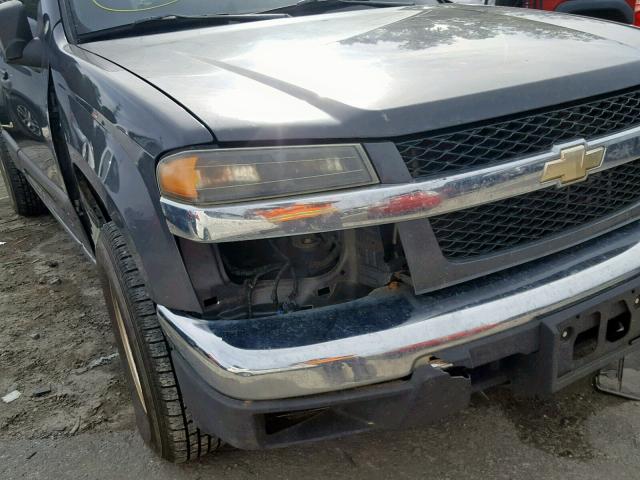 1GCCS33E788230891 - 2008 CHEVROLET COLORADO L GRAY photo 9