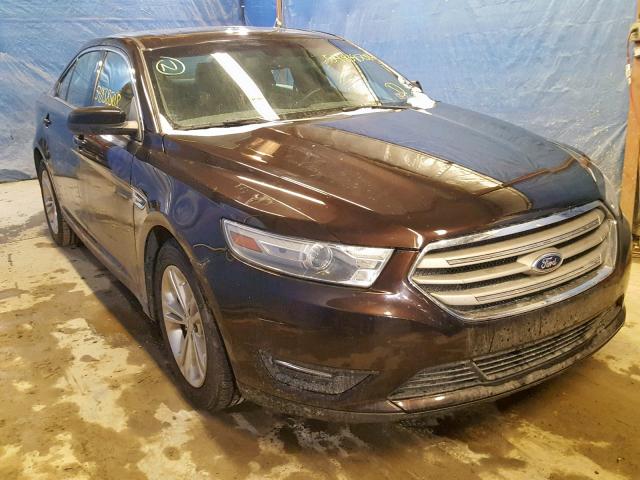 1FAHP2E84DG168834 - 2013 FORD TAURUS SEL BURGUNDY photo 1