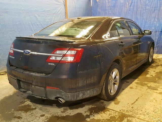 1FAHP2E84DG168834 - 2013 FORD TAURUS SEL BURGUNDY photo 4