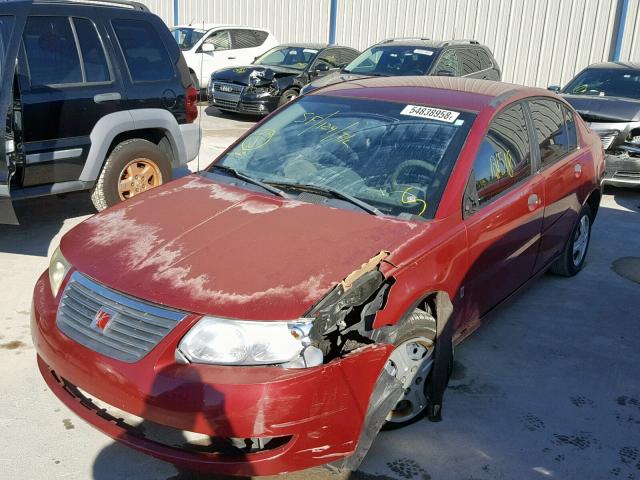 1G8AG52FX5Z147602 - 2005 SATURN ION LEVEL 红色 照片 2