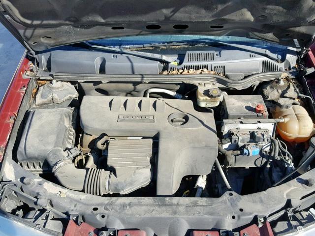 1G8AG52FX5Z147602 - 2005 SATURN ION LEVEL 红色 照片 7