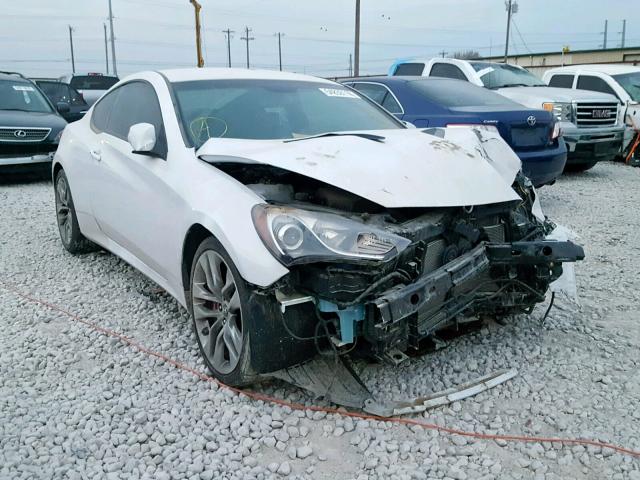 KMHHU6KJ8FU123817 - 2015 HYUNDAI GENESIS CO WHITE photo 1