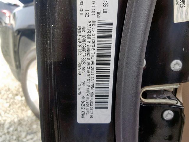 1C4NJCBA9GD743026 - 2016 JEEP COMPASS SP 黑色 照片 10