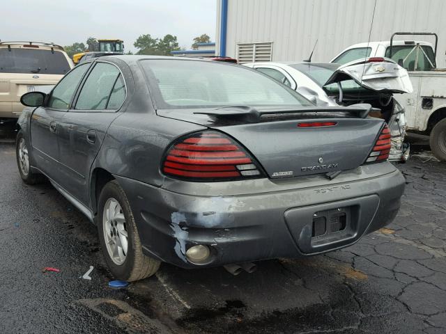 1G2NF52E04C118195 - 2004 PONTIAC GRAND AM S GRAY photo 3