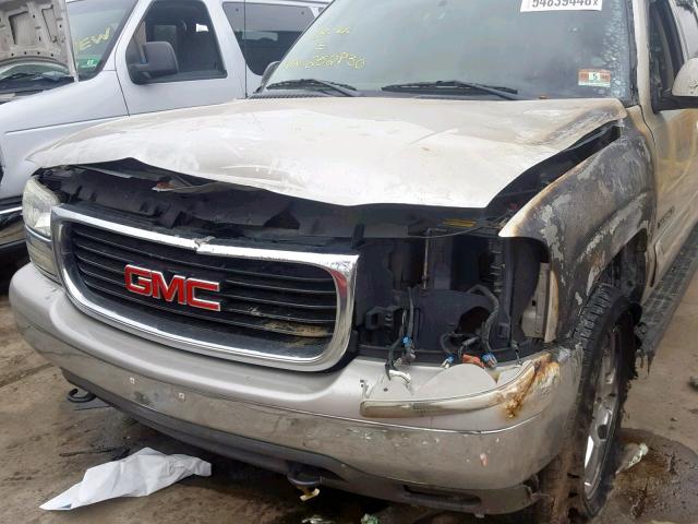 3GKFK16T34G252830 - 2004 GMC YUKON XL K SILVER photo 9