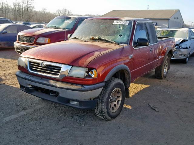 4F4ZR17V1YTM00963 - 2000 MAZDA B3000 CAB BURGUNDY photo 2