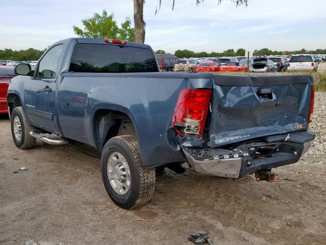 1GTHC24K48E110856 - 2008 GMC SIERRA C25 BLUE photo 3