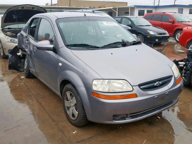 KL1TD56656B683893 - 2006 CHEVROLET AVEO BASE Boz foto 1