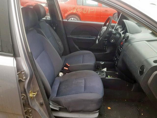 KL1TD56656B683893 - 2006 CHEVROLET AVEO BASE Boz foto 5