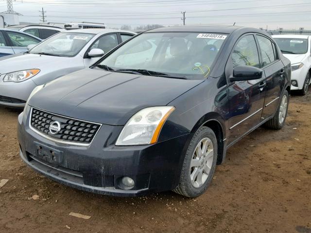 3N1AB61E89L648913 - 2009 NISSAN SENTRA 2.0 BLACK photo 2