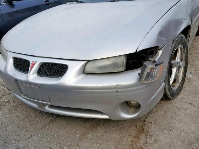 1G2WK52J32F136165 - 2002 PONTIAC GRAND PRIX ვერცხლისფერი ფოტო 10
