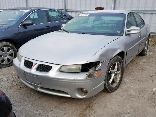 1G2WK52J32F136165 - 2002 PONTIAC GRAND PRIX ვერცხლისფერი ფოტო 2