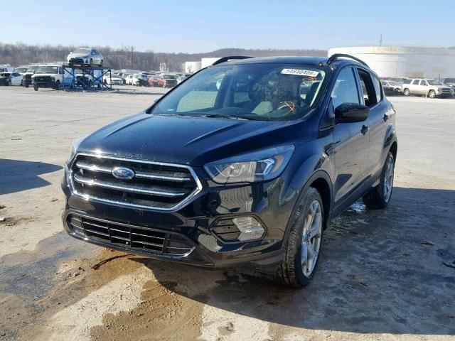 1FMCU0GDXJUD04291 - 2018 FORD ESCAPE SE BLACK photo 2