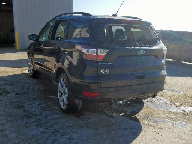 1FMCU0GDXJUD04291 - 2018 FORD ESCAPE SE BLACK photo 3