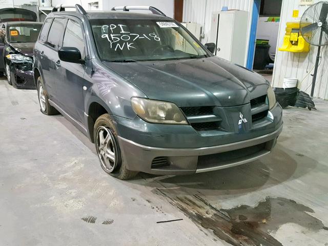 JA4LZ31G73U048098 - 2003 MITSUBISHI OUTLANDER GRAY photo 1