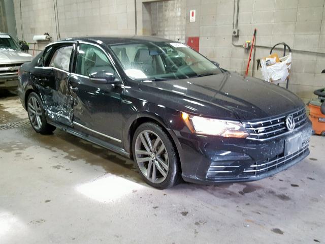 1VWDT7A32HC072822 - 2017 VOLKSWAGEN PASSAT R-L BLACK photo 1
