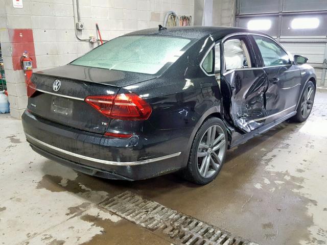 1VWDT7A32HC072822 - 2017 VOLKSWAGEN PASSAT R-L BLACK photo 4