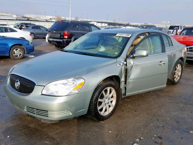 1G4HD57206U192819 - 2006 BUICK LUCERNE CX GREEN photo 2