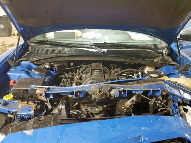 2C3CDXAT6CH232349 - 2012 DODGE CHARGER PO BLUE photo 7