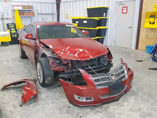 1G6DL1ED9B0132738 - 2011 CADILLAC CTS PERFOR RED photo 1