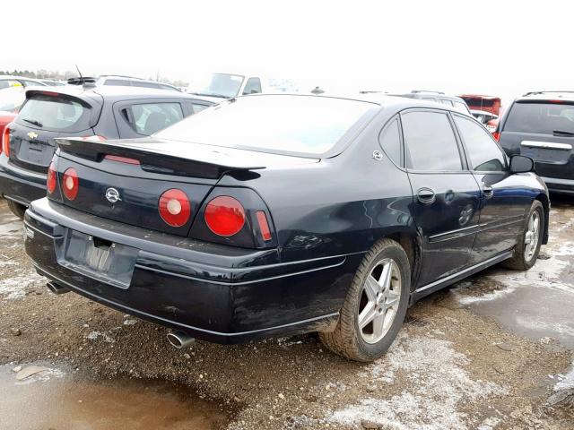 2G1WP551249190540 - 2004 CHEVROLET IMPALA SS BLACK photo 4