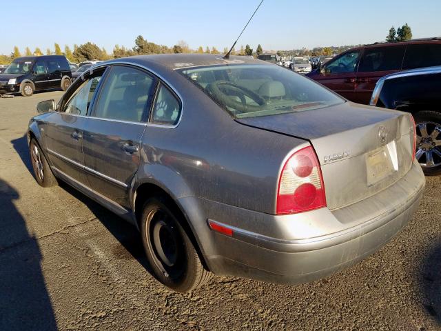 WVWRH63B83P205545 - 2003 VOLKSWAGEN PASSAT GLX SILVER photo 3