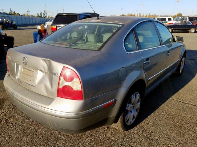 WVWRH63B83P205545 - 2003 VOLKSWAGEN PASSAT GLX SILVER photo 4