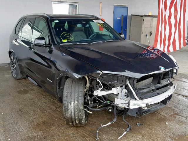 5UXKR6C56J0U14151 - 2018 BMW X5 XDRIVE5 BLACK photo 1