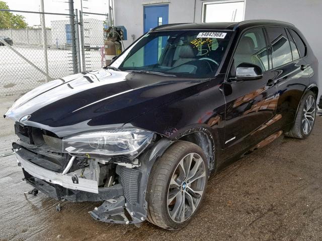 5UXKR6C56J0U14151 - 2018 BMW X5 XDRIVE5 BLACK photo 2