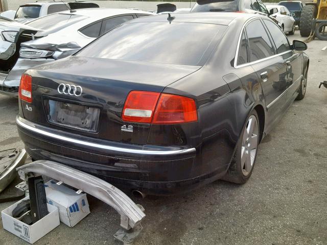 WAULV44E47N013601 - 2007 AUDI A8 4.2 QUA BLACK photo 4