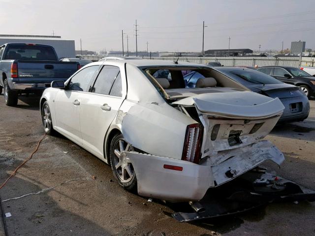 1G6DC67A850193972 - 2005 CADILLAC STS CREAM photo 3